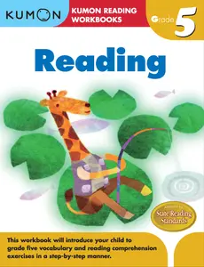 Kumon Grade 5 Reading Workbooks - Step-by-Step Phonics & Whole-Language Instruction for Confident Readers