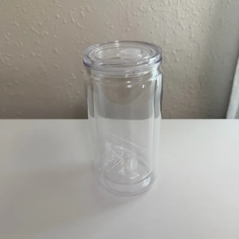 16oz Acrylic Snow Globe Cup (Live)