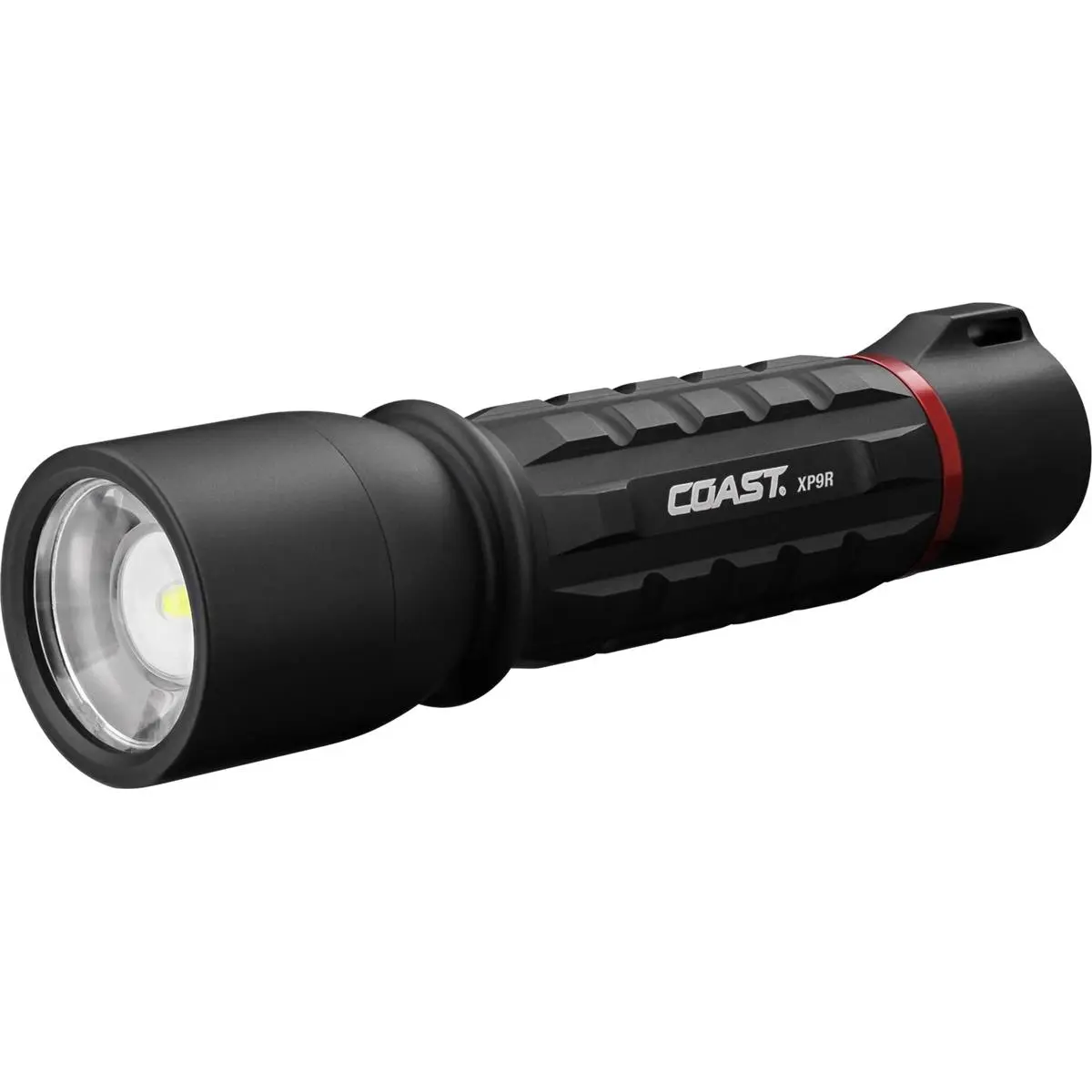 Coast XP9R Pure Beam LED Flashlight - Stainless Steel Rechargeable 1000 Lumens Flashlight with Slide Focus, Multi-Beam Modes, Long-Lasting Batteries, Home Improvement & Building Supplies Essential for Cost Savings