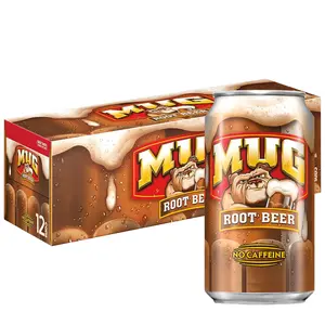 Mug Root Beer, 12 Fl Oz Cans (Pack of 12)