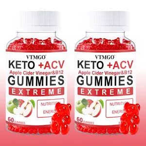 2 PCS Keto ACV Gummies: Apple flavored formula, rich in nutrition and deliciousness! Contains 500mg of apple cider vinegar, 40mg of beetroot, and 40mg of pomegranate