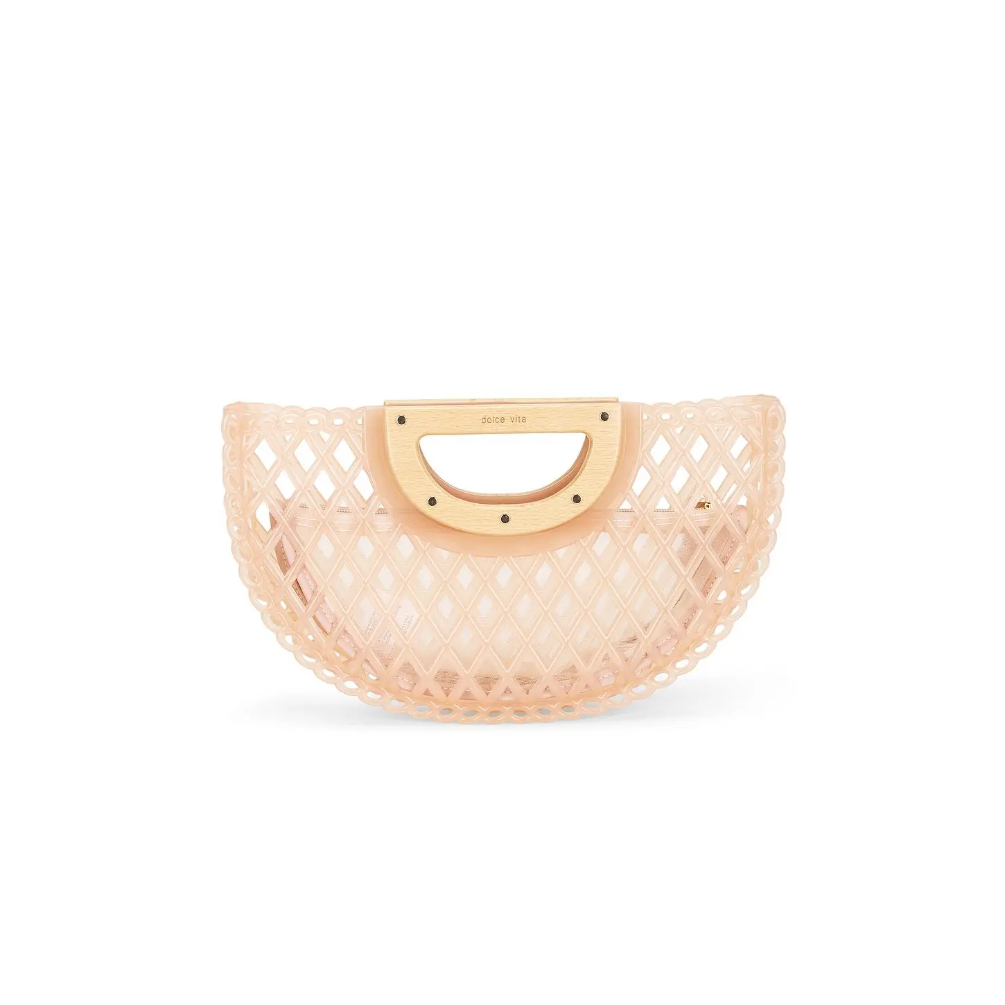 Dolce Vita Solandra Jelly Fan Bag in Pink