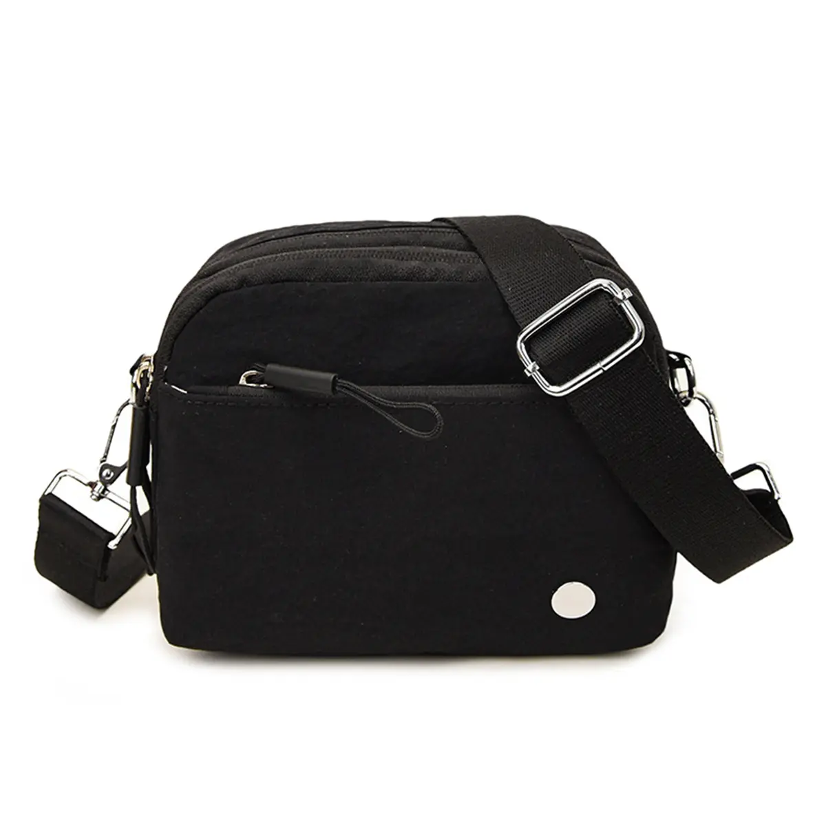 Women's Lightweight Zippered Crossbody Bag - Fashion Casual Shoulder Bag with Adjustable Strap, Multiple Pockets, Versatile for Travel, Daily Commute, Crossbody Bag For Women