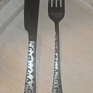 5-30 Piece Leopard Print Dinnerware Set, Stainless Steel Spoons Forks Knives, Dishwasher Safe, Mirror Polished, Tableware Set, Mirror Finish Tableware