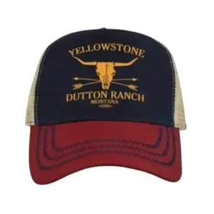 YELLOWSTONE CAP YELLOWSTONE DUTTON RANCH BASEBALL CAP