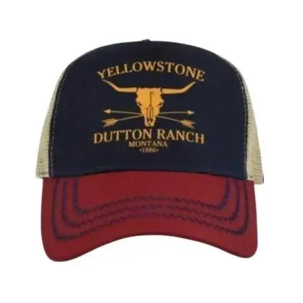 YELLOWSTONE CAP YELLOWSTONE DUTTON RANCH BASEBALL CAP