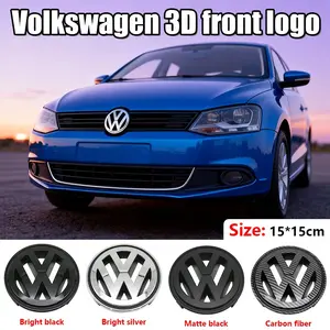 Volkswagen Car Emblem Hood Decoration, Car Decal, Scratch Resistant Durable Front Badge Replacement, Fits Passat 2007-2011 & More Vw Models