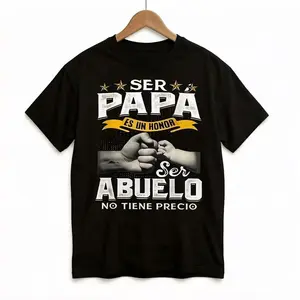 Ser Papá Es Un Honor Ser Abuelo No Tiene Precio T-Shirt | Spanish Grandpa Dad Tee