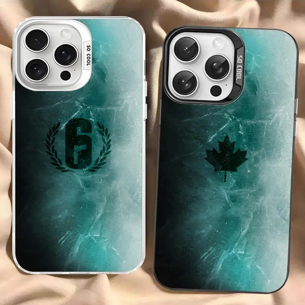 Game Rainbow Six Siege phone Cases For iPhone 12,13,14,15,16,17 Promax Pro Plus,It's a great gift for a good friend,gift for him for her Best Gift