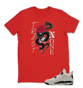 AJ 4 Flight Club Shirt Matching Crewneck White, 4 Flight Club Matching Sneaker T Shirt, Flight Club 4s Outfit, 100% Cotton, Casual Everyday Wear