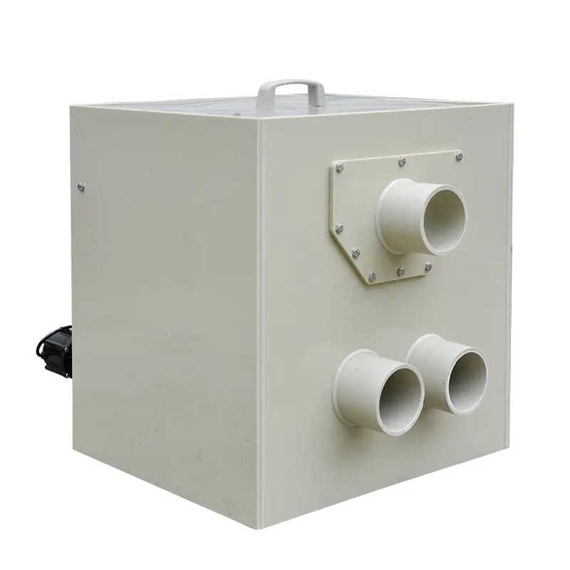 Aqua Dream Submerged Macro Drum Pond Filter - 20T Capacity, 5300 GPH High-Flow Water Filtration System, Auto-Clean Function, Food-Grade PP Material, Biochemical Filtration, Auto Liquid Level Control, Inclined Bottom Design for Aquaculture Farms, Submersib