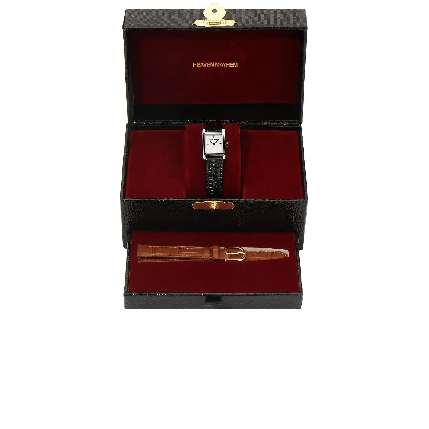 Heaven Mayhem Carino Watch in Silver