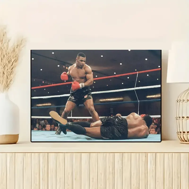 1pc Tyson Boxing Unframed Poster - 12x18 inches, Ideal for Living Room, Bedroom, Gym, Modern Wall Decor