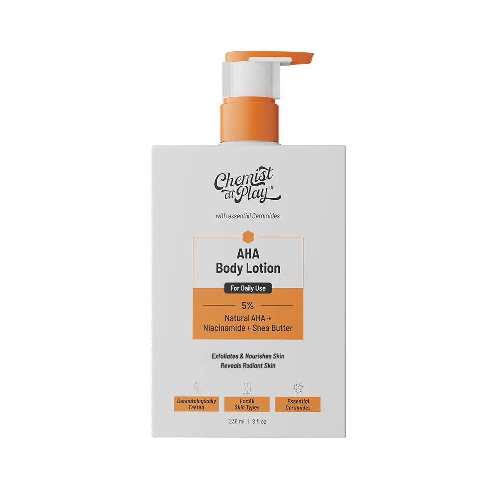 AHA Body Lotion with Niacinamide & Shea Butter - 8fl oz