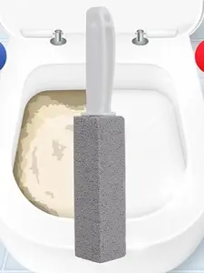 Pumice Stone for Toilet Cleaning, Pumice Cleaning Stone with Handle, Toilet Cleaner, Pumice Stone, Toilet Bowl Cleaner Brush, Toilet Brush