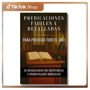 (PREDICACIONES FÁCILES) EASY AND DETAILED PREACHING FOR YEAR-ROUND PREACHING: 52 Bible-based sermon outlines and topics for preaching. (Spanish Edition) -- RICHARD LEMUS DÍAZ - Paperback key verse