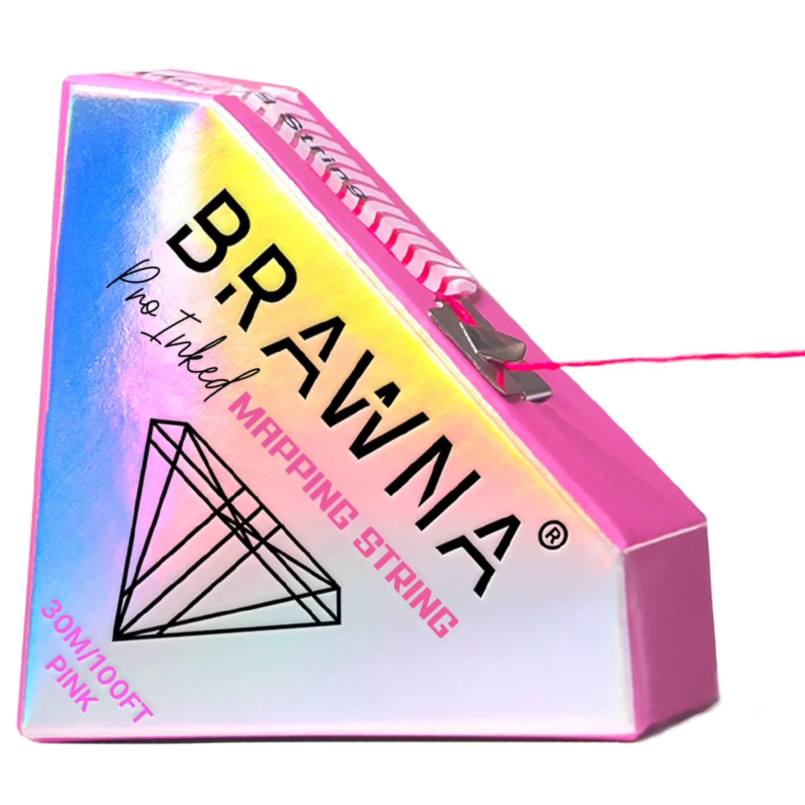 Brawna - Pink Mapping String for Brows and Lips Measuring