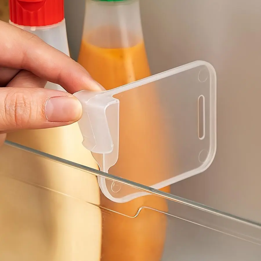 5-10-20pcs Adjustable Beverage Refrigerator Space Divider - Expandable, Wear-Resistant, Item Separator for Freezer, Kitchen Organizer Helper, 5-10Pcs