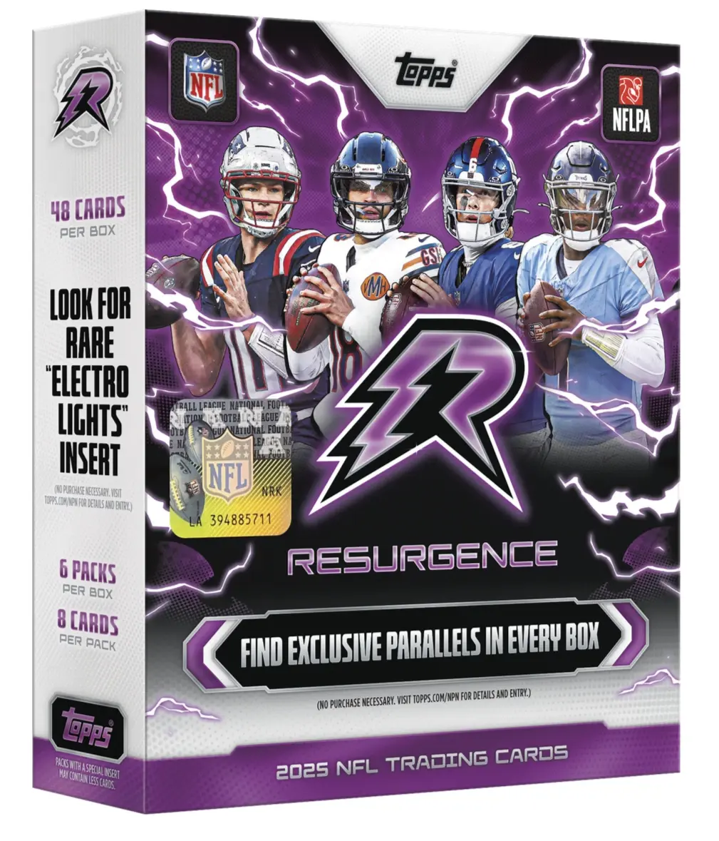 Break #1040 2025 Topps RESURGENCE x2 MEGA BOXES - NFL PYT