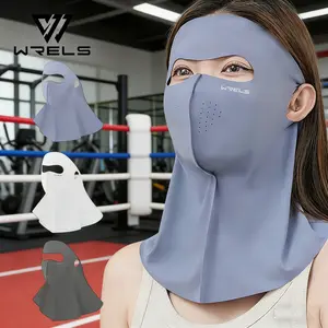 Breathable Sweat-Proof Sun Protection Face Mask, Flexible Fit Cool Feeling Mask, Outdoor Hiking Cycling Face Cover, 1 Piece/3 Pieces