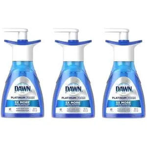 3 Pcs.Foam Dishwashing Fresh Rapids Scent 10.1 fl oz 190 Pumps (30.3 Fl Oz 570 Pumps Total)