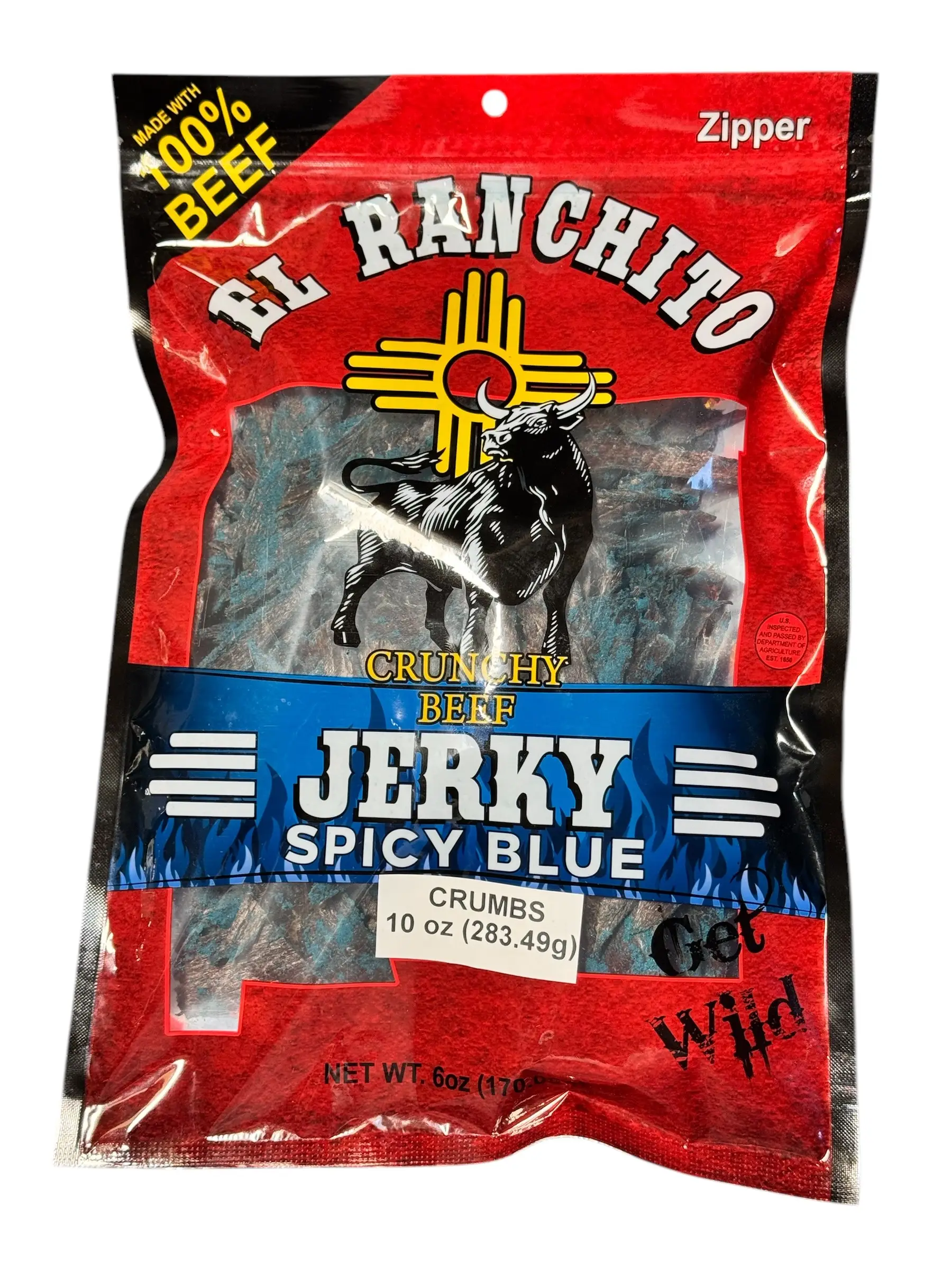 CRUMBS Spicy Blue Fuego 10oz (Pedaceria)