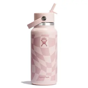 Hydro Flask 32 oz Wide Mouth Water Bottle with Flex Straw Cap