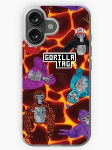 Gorilla Tag, Lava Monke Party,  Gorilla Tag VR, gaming gift Fit for iphone X,11,12,13,14 iphone 16 pro max case Durable Protection