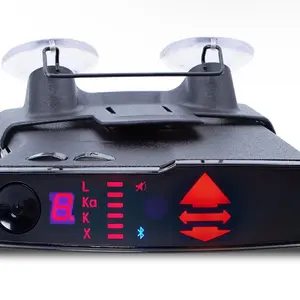 Kayoura One V1 Gen 2 Radar Detector - Long Range Laser Detection, Directional Arrows, False Alarm Filtering & Bluetooth Connectivity for High-Performance Driving Protection scanners detectors laser-jammer speed-trap highway-safety dashboard-accessories wi