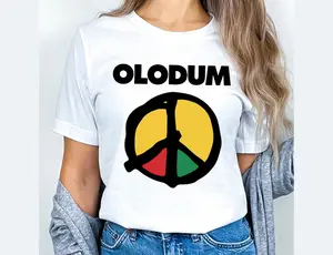 Olodum Michael Jackson Tee, They Dont Care About Us Shirt, Brazil Peace Symbol Top, Vintage Music Video