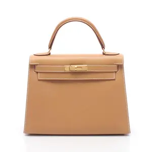 Pre-owned HERMÈS Calfskin Shoulder Bags Hermes Kelly28 Cuir Chevre Mysore