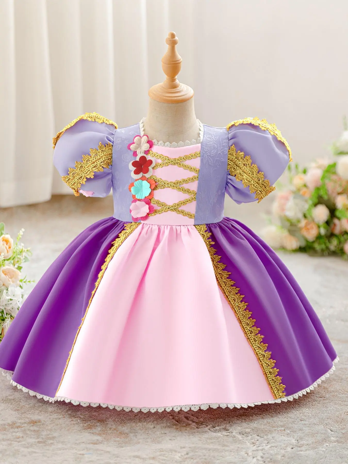 Toddler Girl's Sleeping Beauty Princess Costume Set, Pretty Princess Dress  with Accessories, Flower Girl Dress for Party, Dress Up Costume - TikTok  Shop