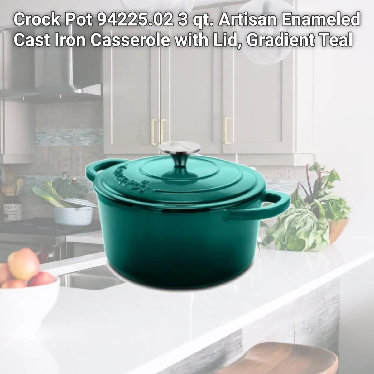 Green Palm Creuset Le Yes Oh - Green ディープハウス、ソウル大名盤カバー！Paris Stoneware Collectible Casserole Covered その他