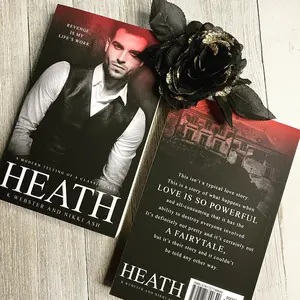 Heath: a modern telling of Wuthering Heights with a twist by Nikki Ash & K Webster (Signed Paperback)
