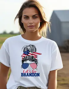 Lets go Brandon- white t-shirt