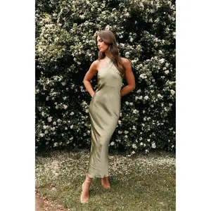 Grasie Midi Dress - Olive