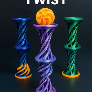Galactic Twist Spinner Stress Toy - 6 Color Options for Ultimate Relaxation and Focus