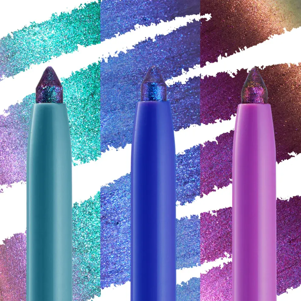 ColourPop Chrome Créme Gel Liner Trios for Eye Makeup - Eyeliner Cosmetic ColourPop Chrome Créme Gel Liner Trios for Eye Makeup - Eyeliner Cosmetic