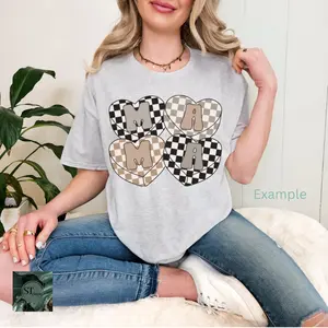 Mama designed Mystery Grey  T-Shirts and Crewnecks Comfortable  Top Womenswear graphic tees cute Fit Fitted