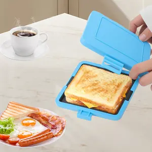 Hot-selling Microwave Toaster & Multi-functional Sandwich Maker High-temperature Resistant Material for Even Heating Enhances Texture & Flavor Ideal for Various Scenarios