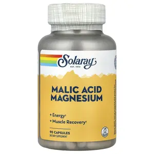 Solaray Malic Acid Magnesium, 90 Capsules