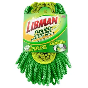 Libman  Dust Microfiber Dust Mop Refill, Green