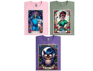 Round 2 Tarot Cards Solid Color SHIRT