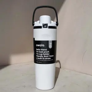 Owala "Azalea 13" Masters Golf WHITE COLOR FreeSip 30oz Sway Special Edition Water Bottle - Drinkware Cup