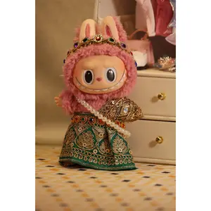 The Emerald Forest Green Chut Thai Set for Labubu