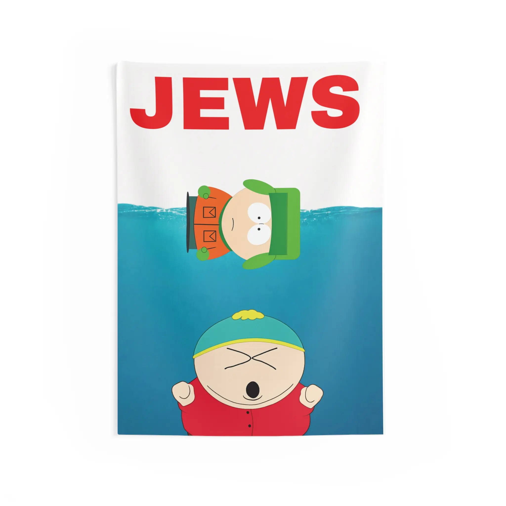 South Park Parody Jews Themed Ocean Tapestry, Home Decor Wall Hanging Accessory