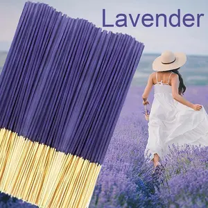 Lavender Scented Incense Stick, 30/60/90pcs Artificial Wooden Incense Stick, Home Fragrance for Yoga and Meditation, Home Decor Supplies, Perfume
