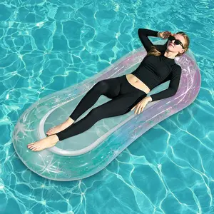 Large Inflatable Pool Float for Adults, Multi-Functional Pool Water Hammock, Pool Floating Chair, Pool Float Lounge, Essential Beach Vacation Item