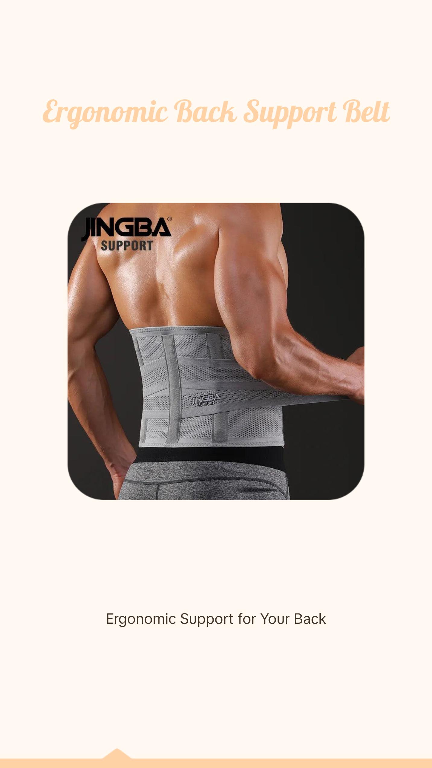 Back Support Belt