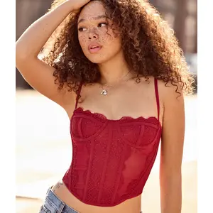 Total Bombshell Lace Corset Top